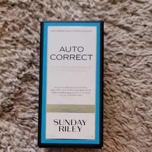Sunday Riley Auto Correct Eye Cream in Black and Blue